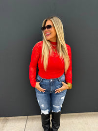 Valentine Roxy Lace Top in Five Colors