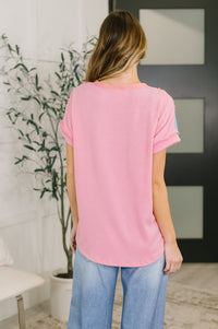 Don't Stop Til' You Get Enough Color Block Top