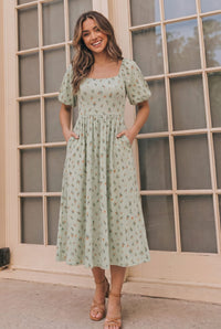 Oh My Darling Midi Dress with Pockets
