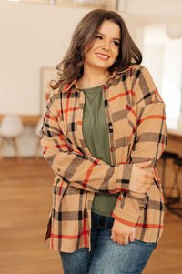 A Day Together Long Sleeve Top in Olive