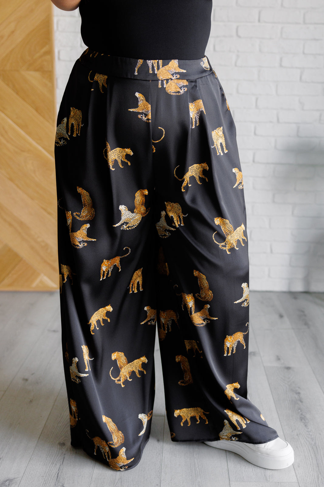 Legendary in Leopard Satin Wide Leg Pants – Urban Muse Boutique