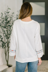 Peace, Love, and Flowers Peace Sign Top