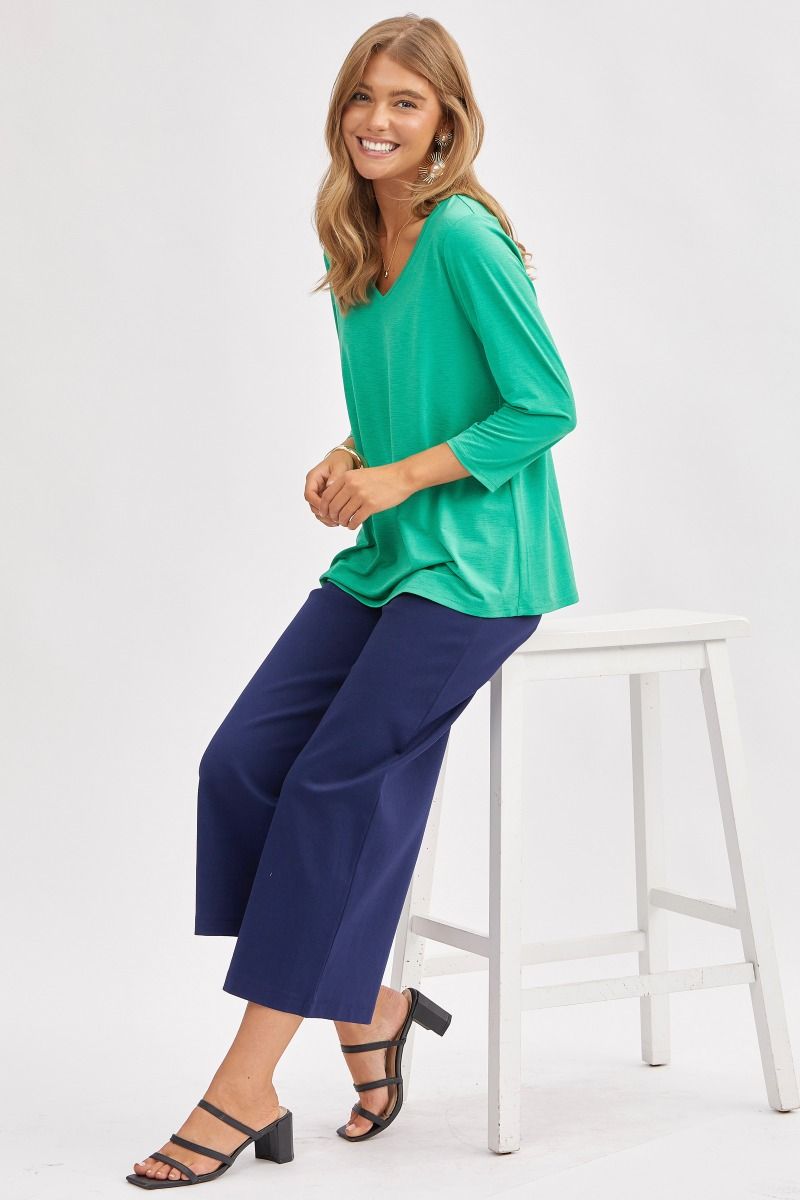 Dear Scarlett Signature Classic V-Neck Top